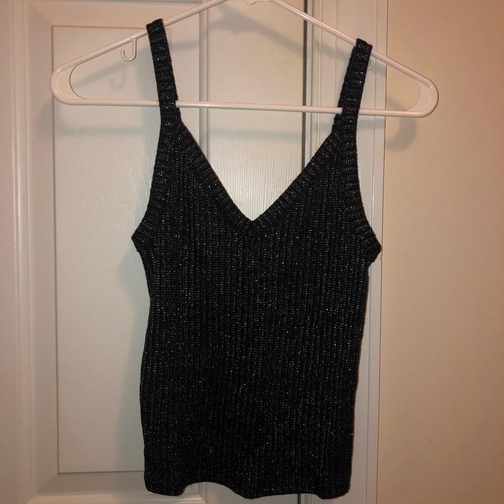 American Eagle Sparkly Tank Top